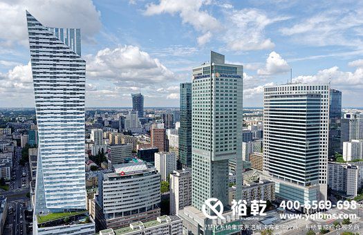 智能化集成系統(tǒng)，大型建筑，自動化管理，節(jié)能增效，科技感